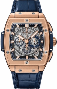 Hublot Spirit of Big Bang King Gold Blue Men's Watch 601.OX.7180.LR