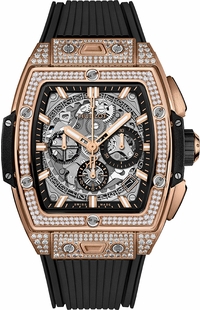 Hublot Spirit of Big Bang King Gold Pave Men's Watch 642.OX.0180.RX.1704