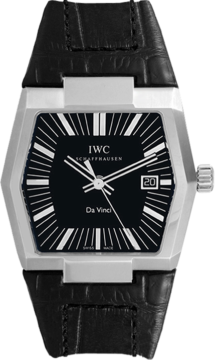 IW546101 IWC Da Vinci Automatic Vintage Mens Black Dial Watch