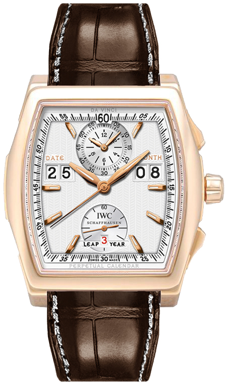 IW376107 IWC Da Vinci Perpetual Calendar Digital Date-Month Silver 