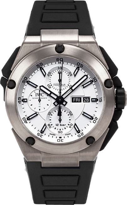 IW386501 IWC Ingenieur Double Chronograph Titanium Mens 