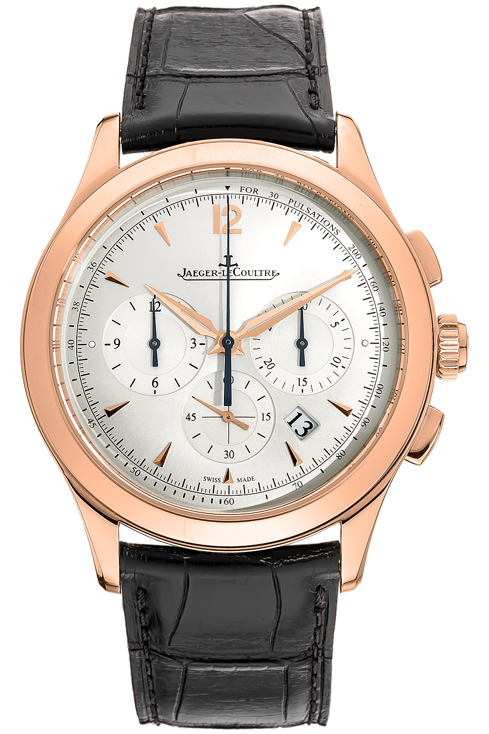 New Jaeger LeCoultre Master Chronograph Q1532420 Mens Automatic 