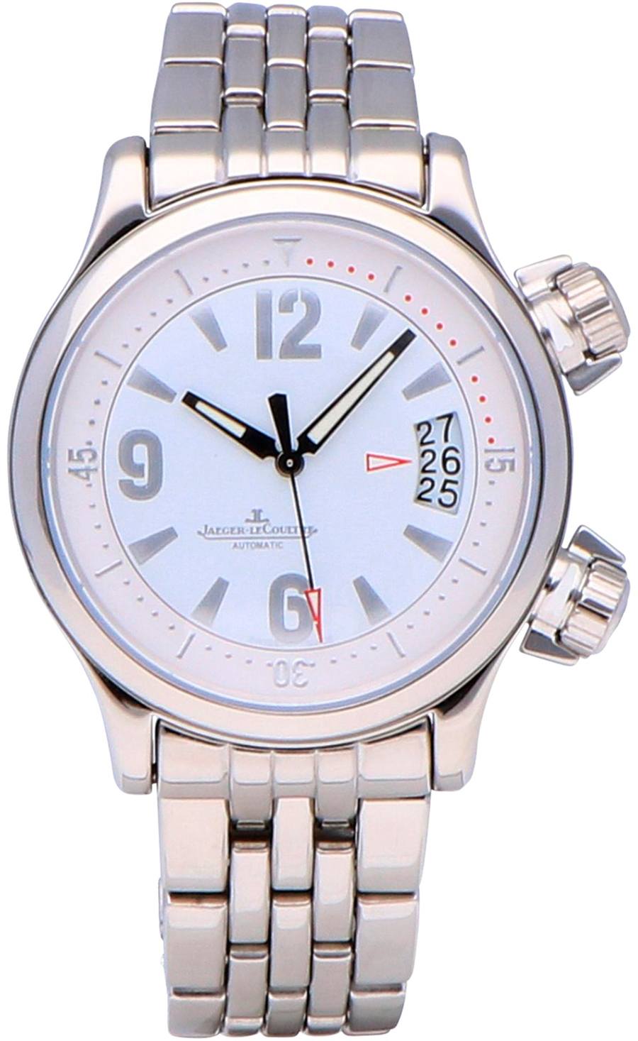 Q1728420 Jaeger LeCoultre Master Compressor Automatic White Dial Unisex  Watch