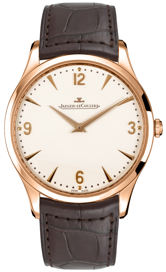 Q1342520 Jaeger LeCoultre Master Ultra Thin Rose Gold Mens Watch