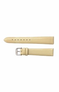 Longines 15mm Cream Leather Strap LWPLS15