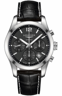 Longines Conquest Classic Black Dial Men's Watch L2.786.4.56.3