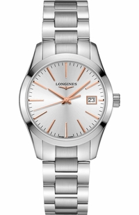 Longines Conquest Classic Silver Dial Women's Watch L2.386.4.72.6