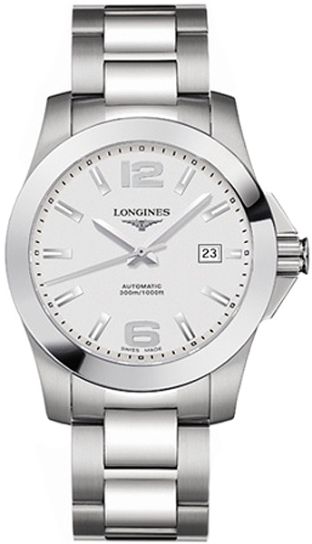 L36584766 Longines Conquest Mens 41mm Automatic Watch