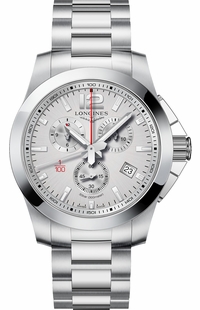 Longines Conquest Quartz Men's Sports Watch L3.800.4.76.6
