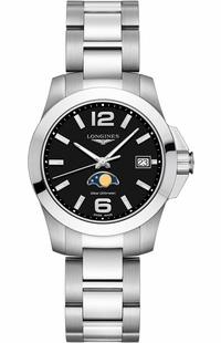 Longines Conquest Quartz Moon Phase Women's Watch L3.381.4.58.6