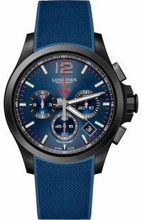 Longines Conquest V.H.P. Blue Dial Quartz Men's Watch L3.717.2.96.9
