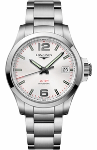 Longines Conquest V.H.P. Silver Dial  41mm Men's Watch L3.716.4.76.6