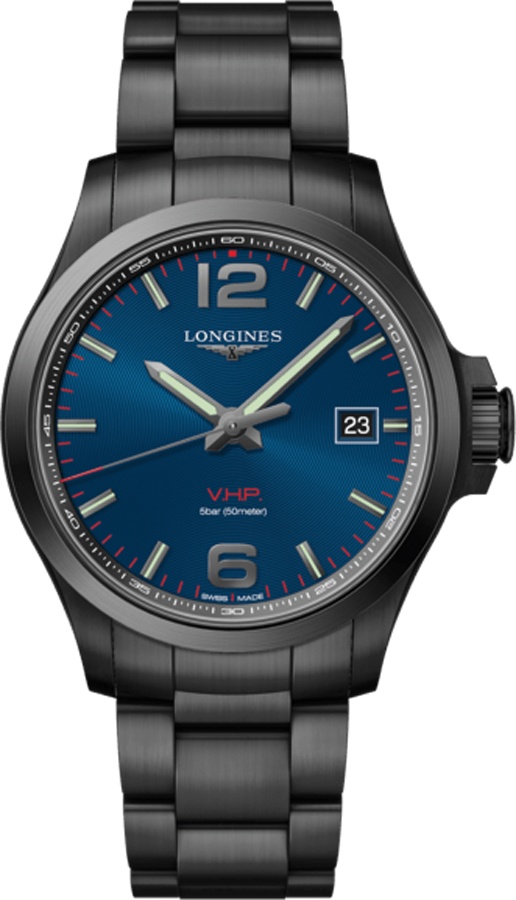 New Authentic Longines Conquest V.H.P. Blue Dial Men's Watch L3