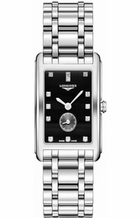 Longines DolceVita Black Dial Steel Men's Watch L5.755.4.57.6