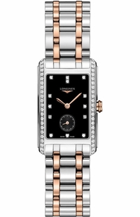 Longines DolceVita Black Dial Two-tone Women's Watch L5.512.5.59.7