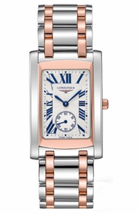 Longines DolceVita Rose Gold & Steel Luxury Men's Watch L5.655.5.71.7