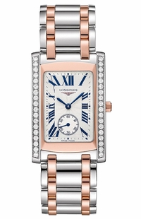 Longines DolceVita Silver Dial & Diamond Men's Watch L5.655.5.79.7