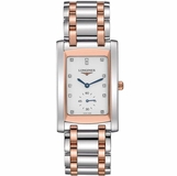 Longines DolceVita White Pearl & Diamond Dial Men's Watch L5.655.5.88.7