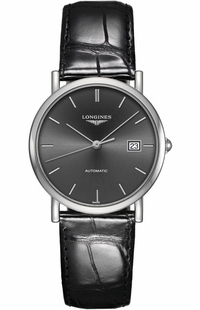 Longines Elegant Collection Grey Dial Women's Watch L4.809.4.72.2