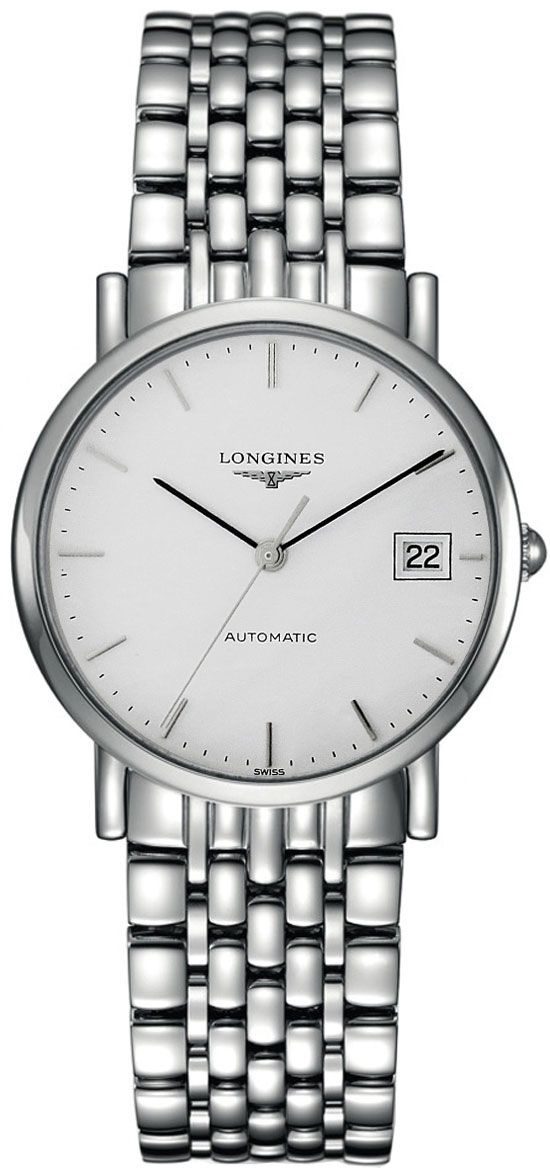 L4.809.4.12.6 Longines Elegant Collection Automatic White