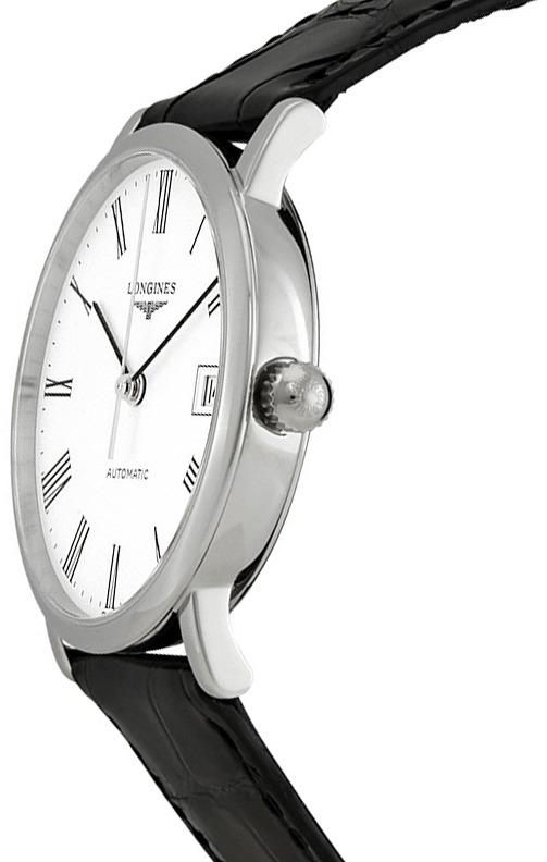 洋書 Timeless Elegance LONGINES Elegant Collection 34.5MM Black Leather Unisex