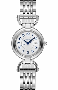 Longines Equestrian Collection 30mm Steel Women's Watch L6.131.4.73.6