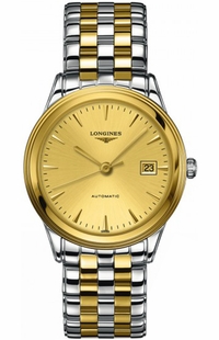 Longines Flagship Automatic Gold Dial Men's Watch L4.874.3.32.7