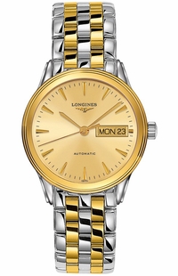 Longines Flagship Gold Dial Automatic Men's Watch L4.799.3.32.7