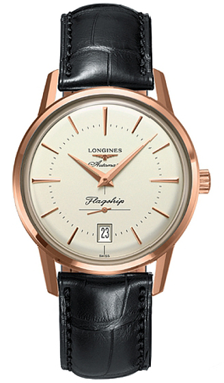 L4.795.8.78.2 Longines Flagship Heritage Mens Automatic Watch