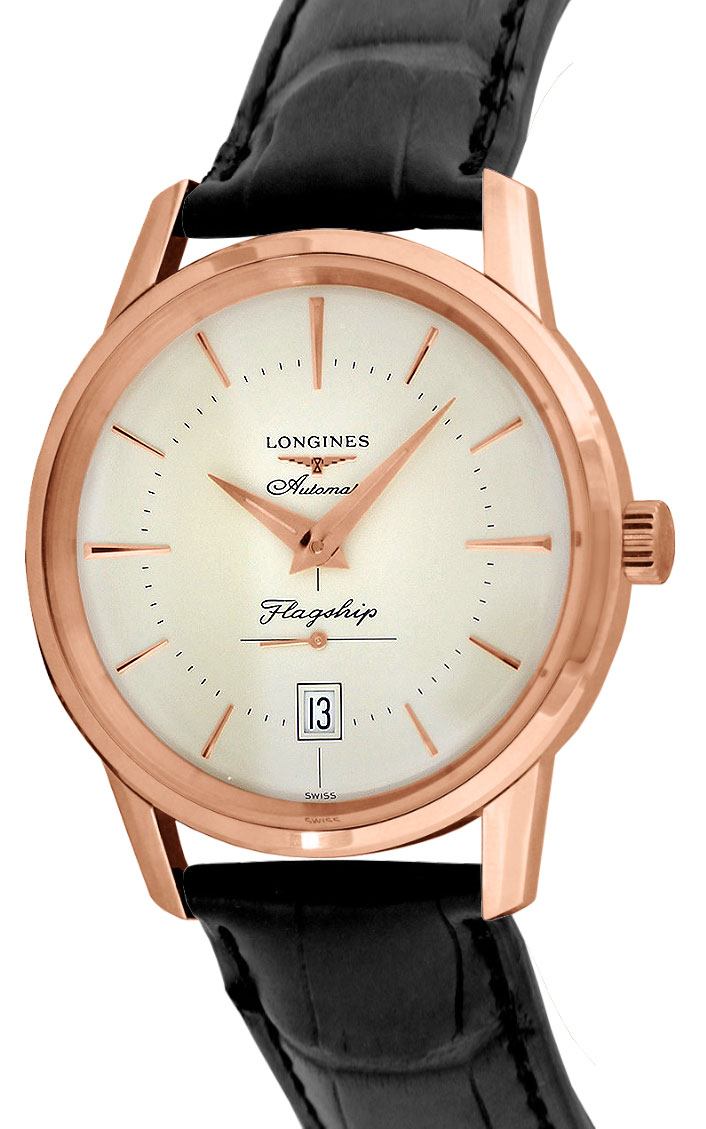 L4.795.8.78.2 Longines Flagship Heritage Mens Automatic Watch
