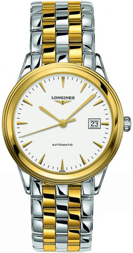 Longines Flagship White Dial Men's Dress Watch L4.874.3.22.7 - L48743227