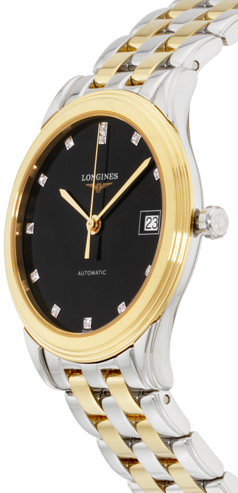 L47743577 Men's Longines Flagship Luxury Watch with Diamonds On Sale
