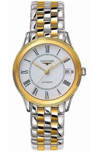 Longines Flagship Two Tone Automatic Men's Watch L4.774.3.21.7