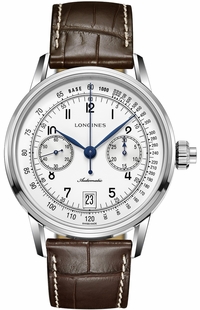 Longines Heritage Column-Wheel Chronograph Automatic Men's Watch L2.800.4.23.2