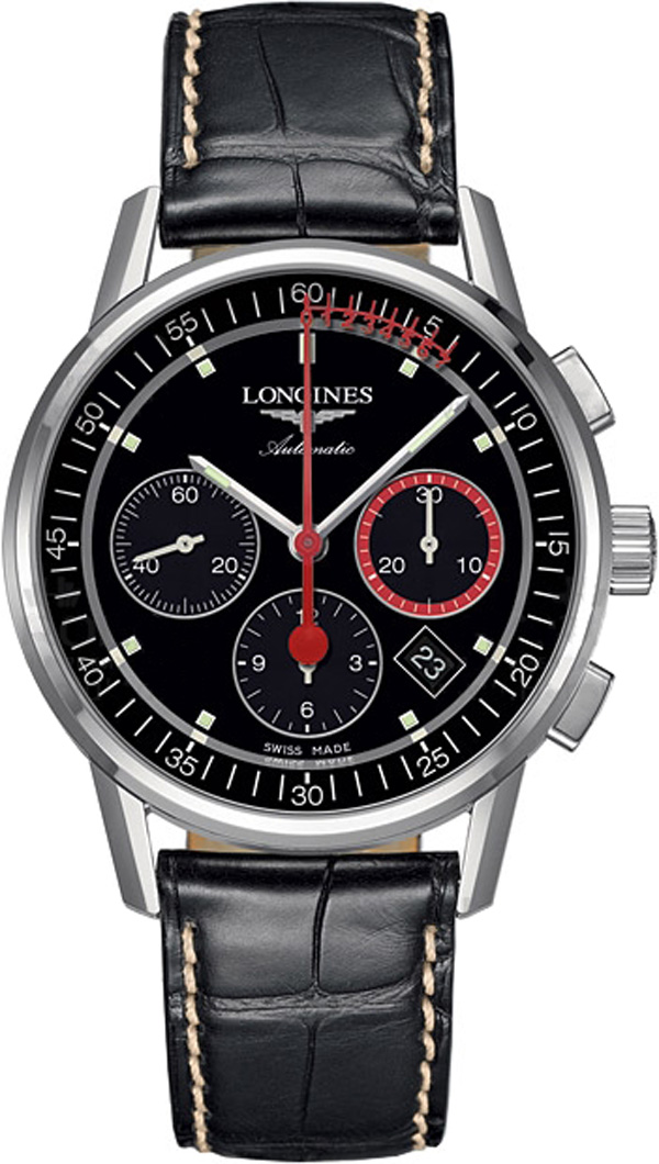 Longines Heritage Chronograph L4.754.4.52.3 on Sale