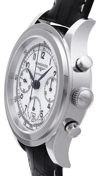 L2.768.4.13.2 Longines Heritage Chronograph Mens Watch