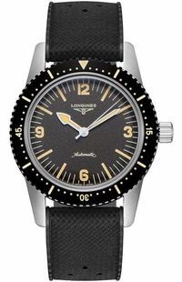 Longines Heritage Skin Diver Automatic Black Dial Men's Watch L2.822.4.56.9