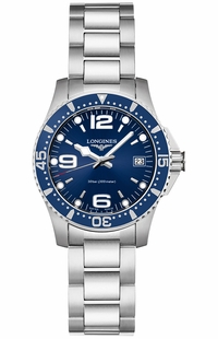 Longines Hydroconquest Blue Dial Women's Watch L3.340.4.96.6