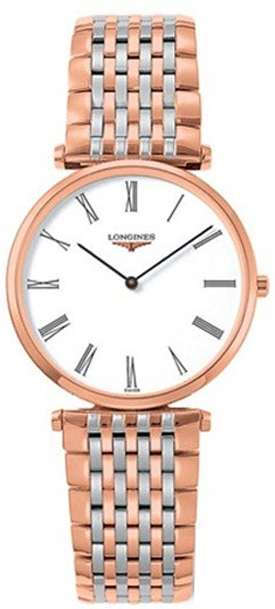 L4.709.1.11.7 Longines La Grande Classique Rose Gold Steel Mens Watch