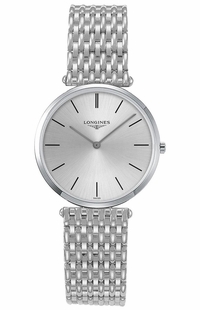 Longines La Grande Classique Silver Dial & Solid White Gold Women's Watch L4.691.6.72.6