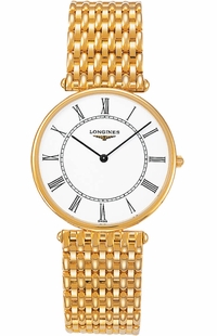Longines La Grande Classique Women's Solid 18K Gold Watch L4.691.6.11.6
