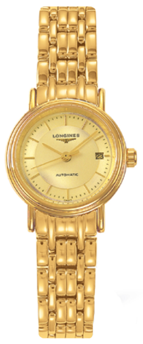 L4.221.2.42.8 Ladies Longines Presence Gold Dial Gold Tone  display picture 1
