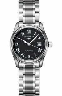 Longines Master Collection 29mm Black Dial Women's Watch L2.257.4.51.6