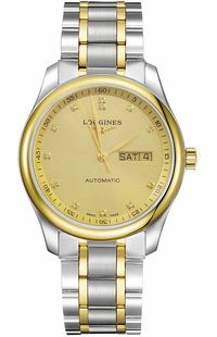 Longines Master Collection Diamond Dial Men's Watch L2.755.5.37.7