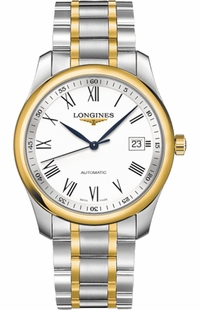 Longines Master Collection Gold & Steel White Dial Men's Watch L2.793.5.19.7