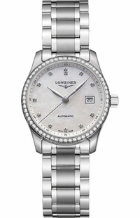 Longines Master Collection Mother of Pearl Women's Watch L2.257.0.87.6
