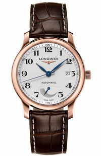 Longines Master Collection Solid 18k Rose Gold Men's Watch L2.708.8.78.3