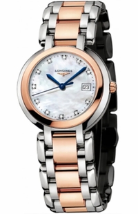 Longines PrimaLuna Rose Gold & Steel Women's Watch L8.112.5.87.6