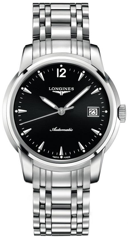 L2.766.4.52.6 Longines The Saint-Imier Mens 41mm Black