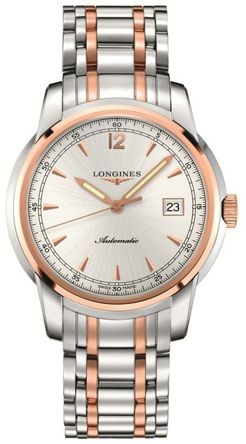 L2.766.5.79.7 Longines The Saint-Imier Mens Two Tone Rose Gold
